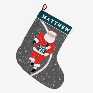 Laufspur und Field Large Christmas Strumpf Großer Weihnachtsstrumpf