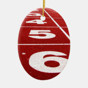 Laufstrecke Keramikornament