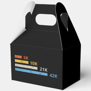 Laufstrecken II - 5K 10K 21K 42K Marathoner Geschenkschachtel