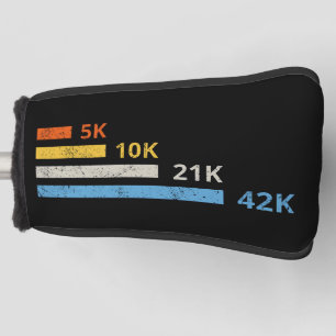 Laufstrecken II - 5K 10K 21K 42K Marathoner Golf Headcover