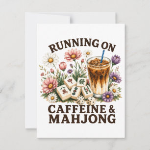 Läuft auf Koffein & Mahjong Einladung