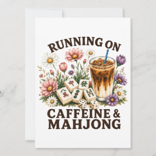 Läuft auf Koffein & Mahjong Einladung