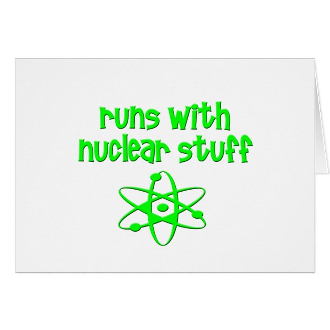 Läuft mit Nuklearmaterial (Vorderseite (Horizontal))