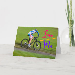 Läuft von der Liebe Romance Card Karte