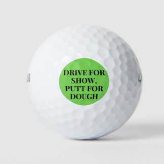 Laufwerk für Show, Putt für Teig Spaß Geschenk für Golfball