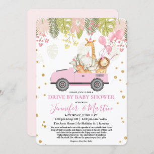 Laufwerk mit Baby Shower Virtual Baby Dusche Einladung