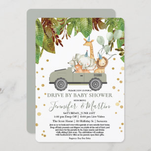 Laufwerk mit Baby Shower Virtual Baby Dusche Einladung