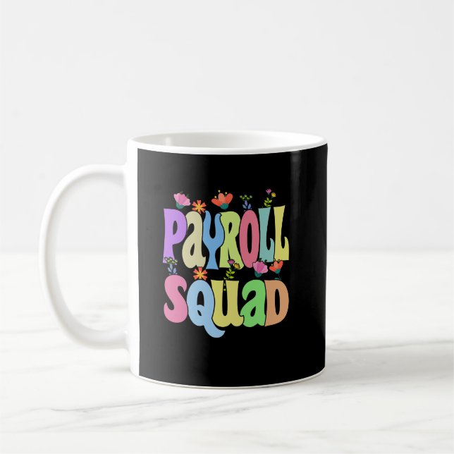 Laufzahlenspezialist Squad Funny Gift Kaffeetasse (Links)