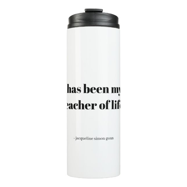 Laufzitat Thermosbecher (Vorderseite)