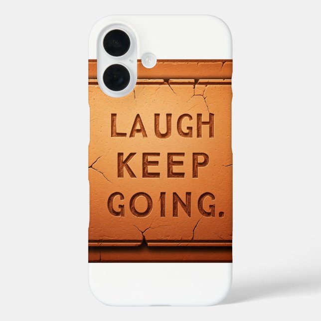 Laugh Behalt Going Case-Mate iPhone Hülle (Rückseite)