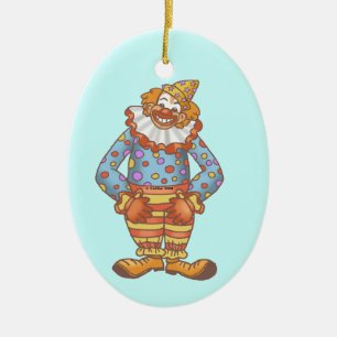 Laugh Clown Keramikornament