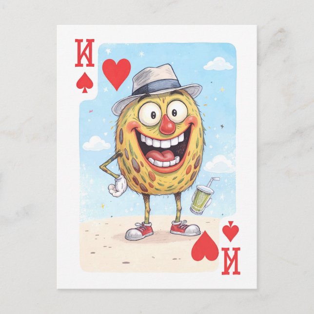Laugh Deck Postkarte (Vorderseite)