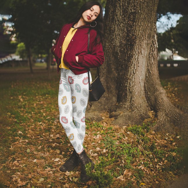Laugh Doodle Capri Leggings (Von Creator hochgeladen)