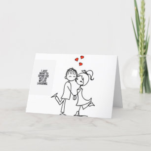 *LAUGH EINE LOT* *LIEBE EINE LOT* LIEBE FÜR JEDEN  FEIERTAGSKARTE