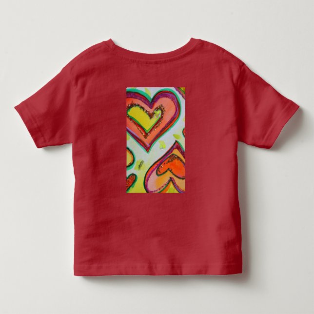 Laugh Hearts Shirt (Rückseite)