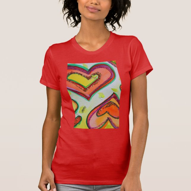 Laugh Hearts Shirt (Vorderseite)