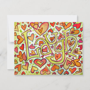 Laugh Invite Einladung