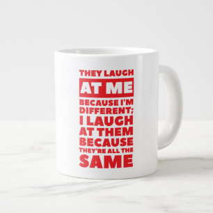 Laugh Jumbo Tasse