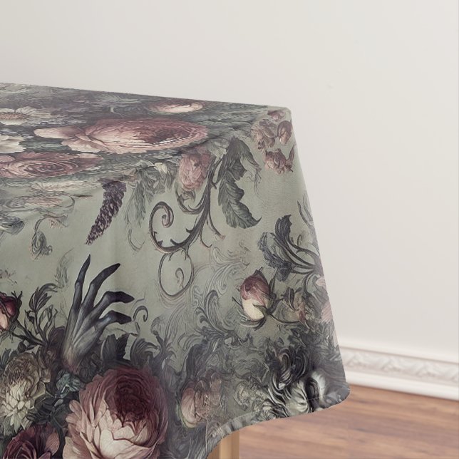 Laugh Lines - Gothic Floral Tischdecke (Beispiel)