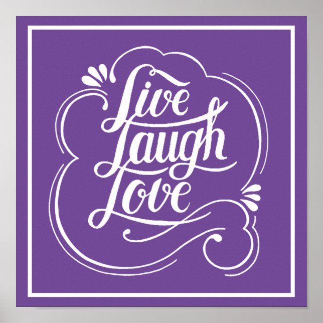 Laugh Love Poster (Vorne)