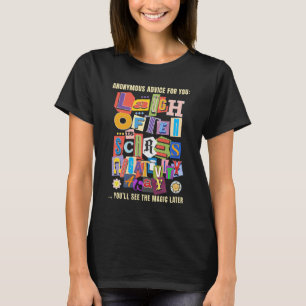 Laugh Oft - Positives Typografie Zitat Design T-Shirt