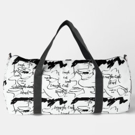 Laugh Out Loud Basketball Football Soccer Duffle Bag