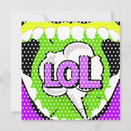 Laugh Out Loud Feiertagskarte