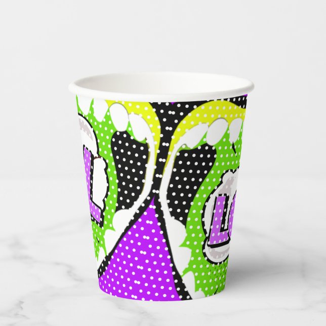 Laugh Out Loud Pappbecher (Vorderseite)