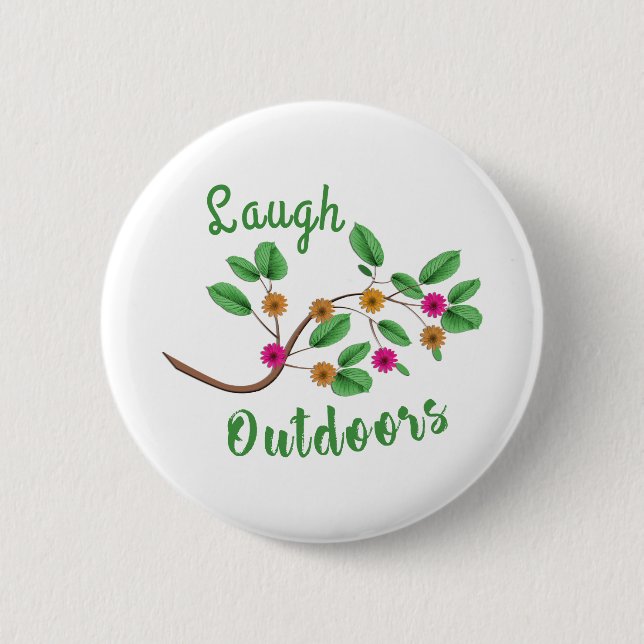 Laugh Outdoor Button (Vorderseite)
