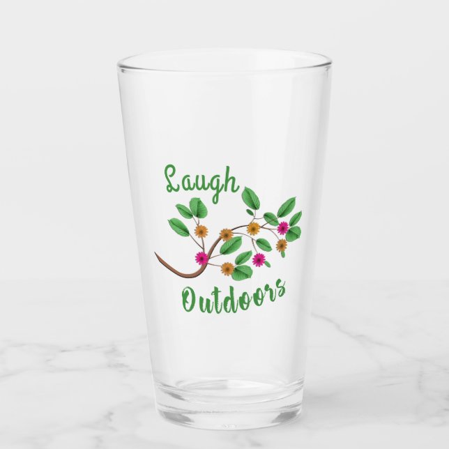 Laugh Outdoor Glas (Vorderseite)