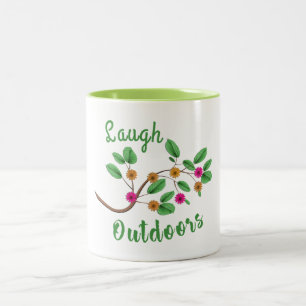 Laugh Outdoor Zweifarbige Tasse