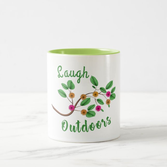 Laugh Outdoor Zweifarbige Tasse (Mittel)