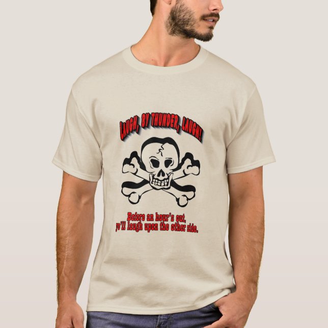 Laugh, Pirate T - Shirt (Vorderseite)