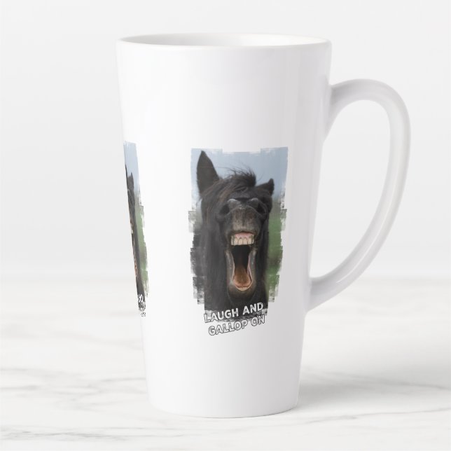 Laugh und Gallop On Milchtasse (Rechts)