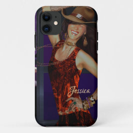 Laughing Cowgirl Phone Case