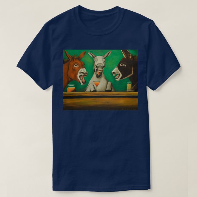 Laughing Donkeys 1 T-Shirt (Design vorne)