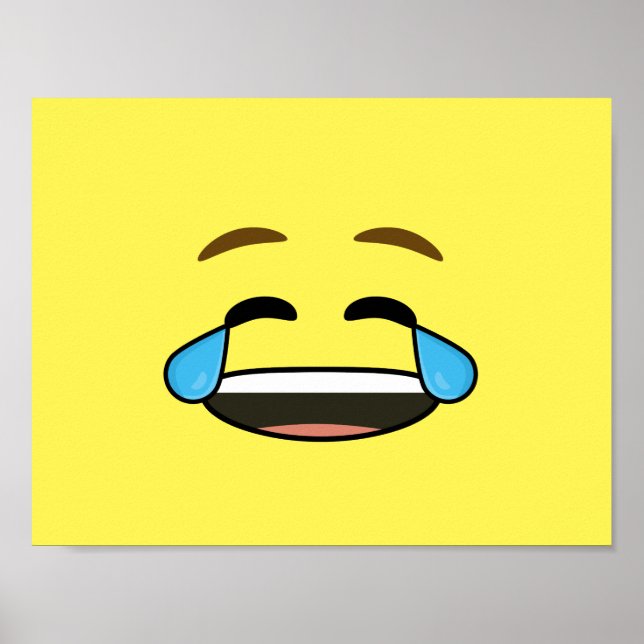Laughing Emoji Poster (Vorne)