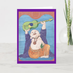 Laughing Guitar God Karte