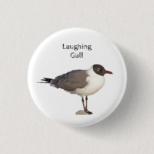 Laughing Gull Button