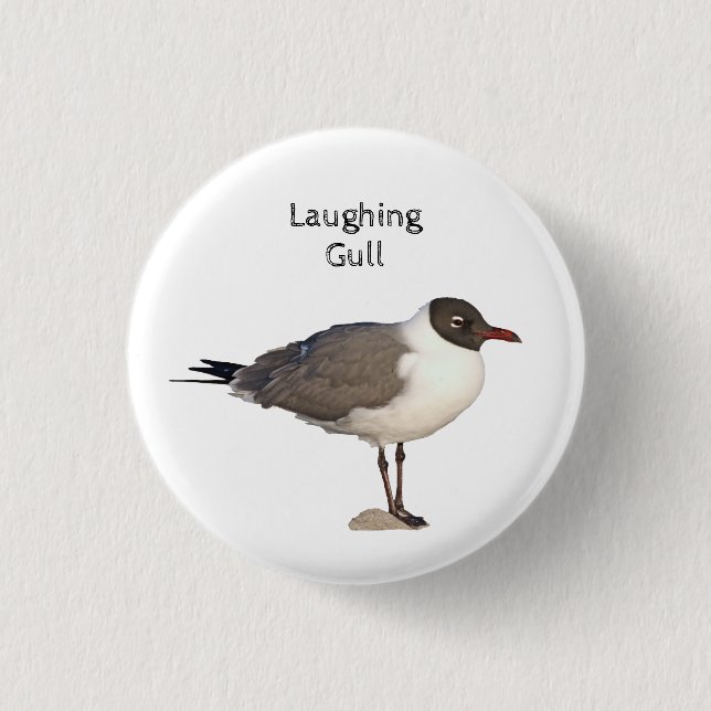 Laughing Gull Button (Vorderseite)