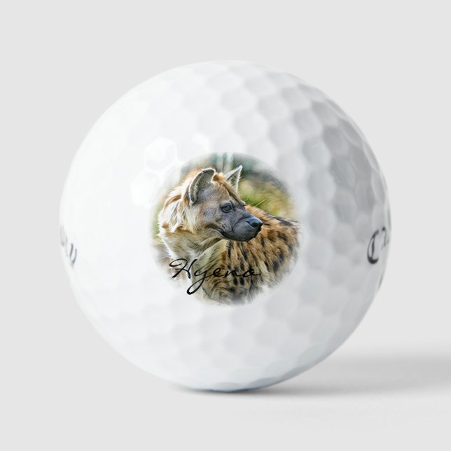 Laughing Hyena Golfball (Vorderseite)
