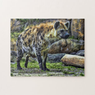 Laughing hyena [Jigsaw puzzle: 252P] Puzzle