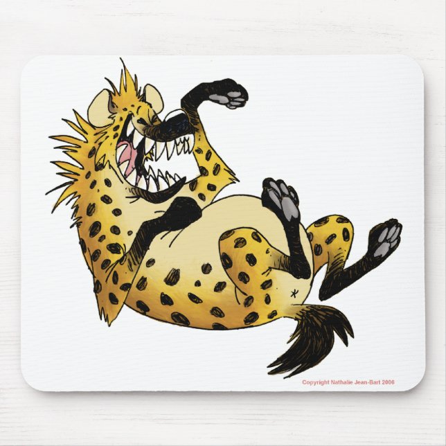 Laughing Hyena mousepad (Vorne)