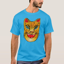 Laughing Jaguar Watercolor T - Shirt