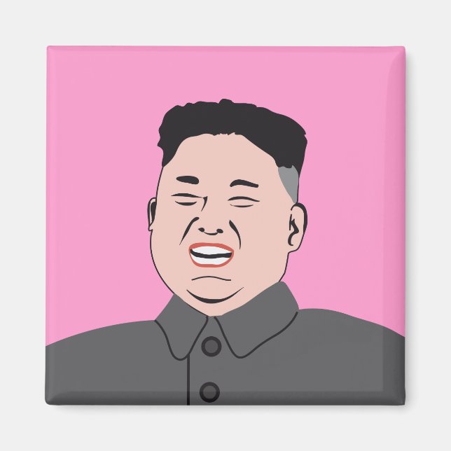 Laughing Kim Jong-un Magnet (Vorne)