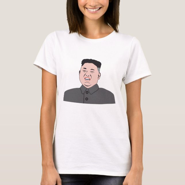 Laughing Kim Jong-un T-Shirt (Vorderseite)