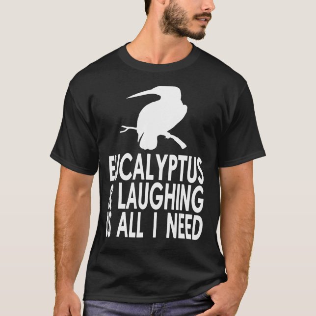Laughing Kookaburra Design T-Shirt (Vorderseite)