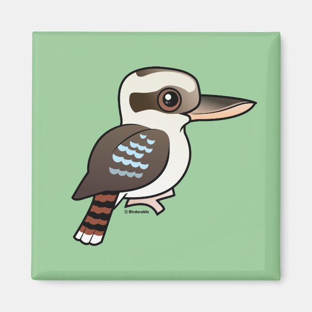 Laughing Kookaburra Magnet (Vorne)