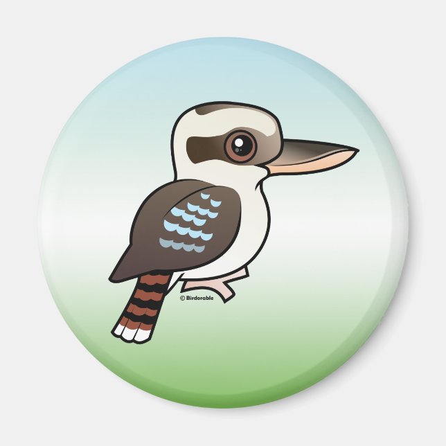 Laughing Kookaburra Magnet (Vorne)