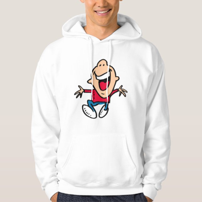 LAUGHING_MAN_2 HOODIE (Vorderseite)